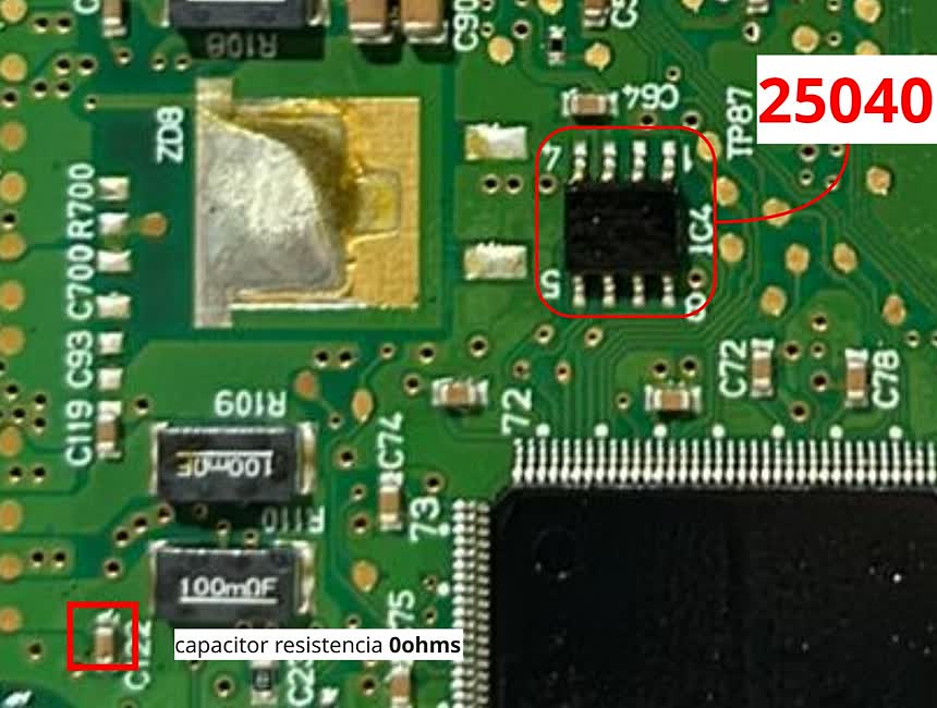 Leitura de memória EEPROM do módulo