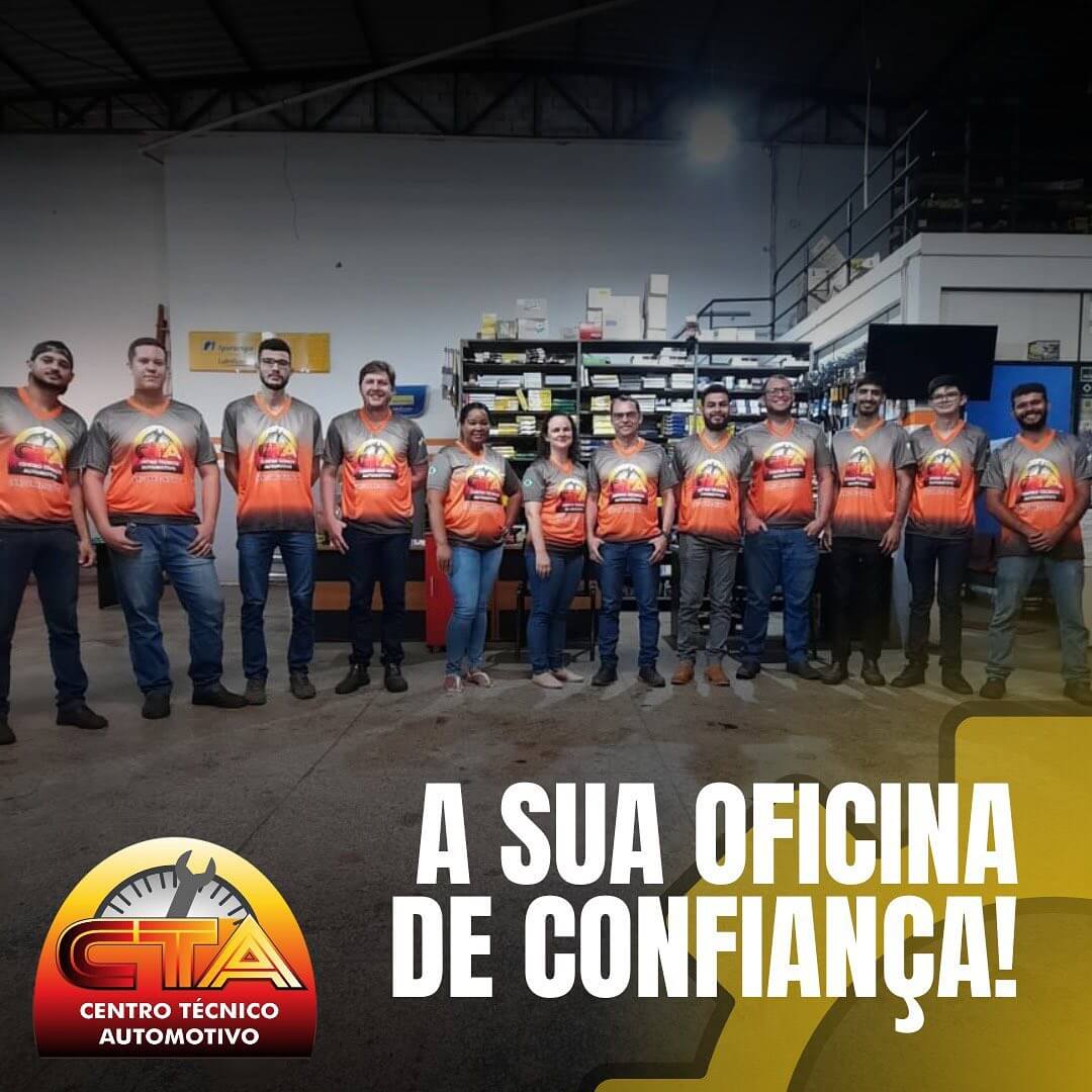 Equipe e estrutura da oficina CTA — Centro Técnico Automotivo, Rolim de Moura